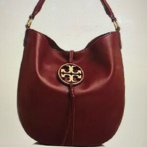 Tory Burch Burgundy Crossbody Bag